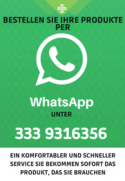 Bestellen Sie Ihre Produkte per WhatsApp